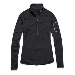Under Armour 1/2 Zip Black Pullover. Size Medium. NWOT!
